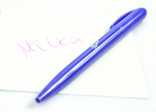 Milka Schokolade Kugelschreiber Schreibstift Sonderedition (Lila Tinte) selten!