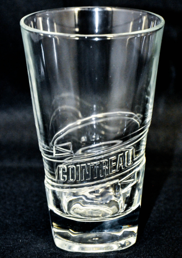 Cointreau Glas / Gläser, Likör Relief Kontur Longdrinkglas