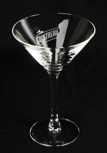 Cointreau Likör Cocktailglas Cocktail Martini Schale Glas / Gläser