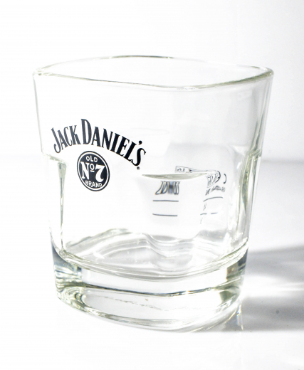 Jack Daniels Whiskey No 7 Whiskeyglas,Tumbler Glas, Gläser, Facettenschliff stapelbar