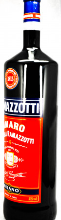 Ramazzotti Likör, Riesen Dekoflasche, Schauflasche Showbottle Echtglas