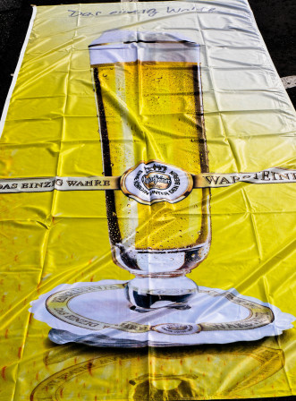 WARSTEINER BIER BRAUEREI HOCHFORMAT FLAGGE 350 x 150cm