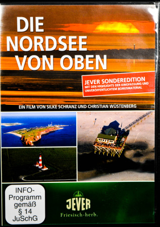 Jever Bier Brauerei DVD Film Die Nordsee von oben