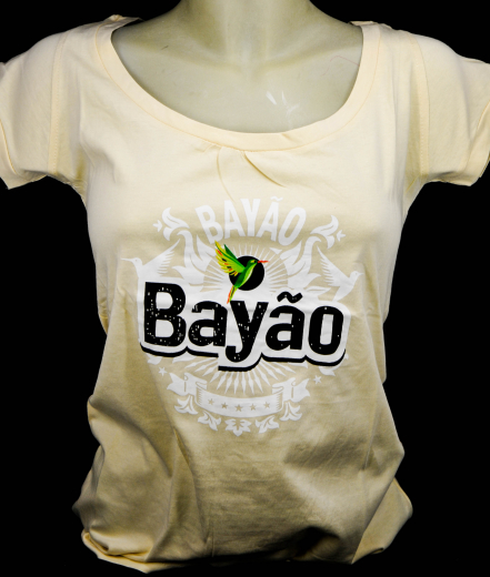 Bayao Caipirinha, T-Shirt, beige, Rundhals, Girly, Gr S