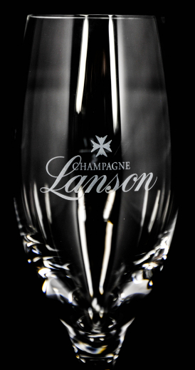 Lanson Champagner Glas, Gläser, Kristall Champagnerkelche Sektglas Stern