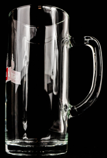 Astra Bier, Glas / Gläser Bierkrug, Seidel, Humpen,Bierglas, 0,4l, Ankerherz, klar
