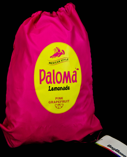 Paloma Lemonade Gymsac, BagBase, pink, 11 Liter, wasser resistent