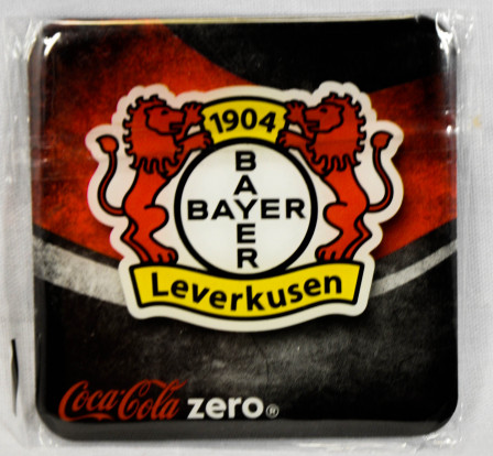 Coca Cola Zero, Fußball Bundesliga, Kühlschrank Magnet Bayer Leverkusen