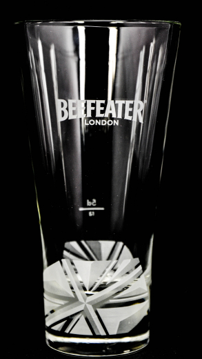 Beefeater Gin, Longdrinkglas, weiß satinierter Fuß, 5cl