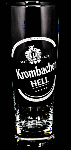 Krombacher Bier, Bierglas 0,2l Krombacher Hell