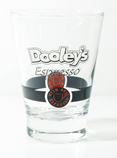 Dooleys Glas / Gläser, Likör, Espressoglas, Coffeeglas, Kaffeeglas, Kaffee und Cremelikör