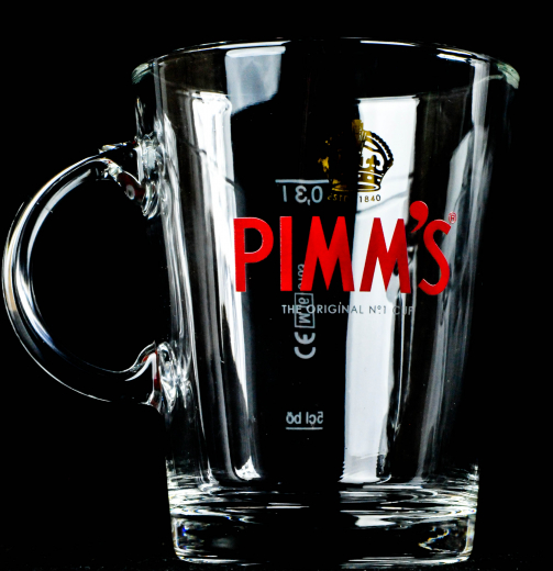 Pimms Gin, Glas / GLäser Englischer Krug, Becher, Konisch Ginglas, Gläser 0,3l