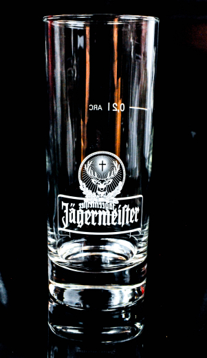 Jägermeister Likör, Glas / Gläser Longdrinkglas, klare Ausführung 0,1l / 0,2l ARC