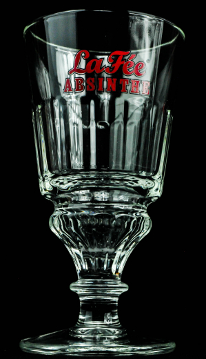 La Fee Absinth, Kristall Cocktailglas, Reliefausführung, Absinthglas