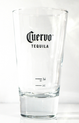 Cuervo Jose Tequila, Longdrink Glas, Cocktail Glas Cuervo 2cl/4cl