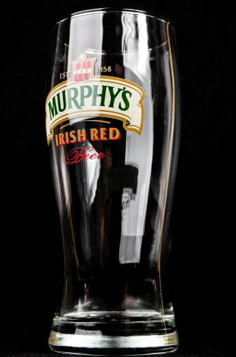 Murphys Bier, Bierglas, Glas / Gläser half Pint, Pintglas 0,4l, Irish Red