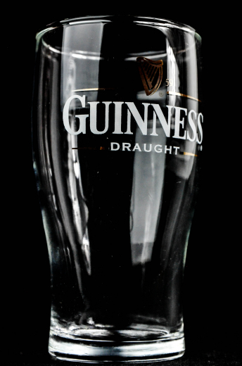 Guinness Beer Glas / Gläser, Bierglas Guinness Draught 0,2l