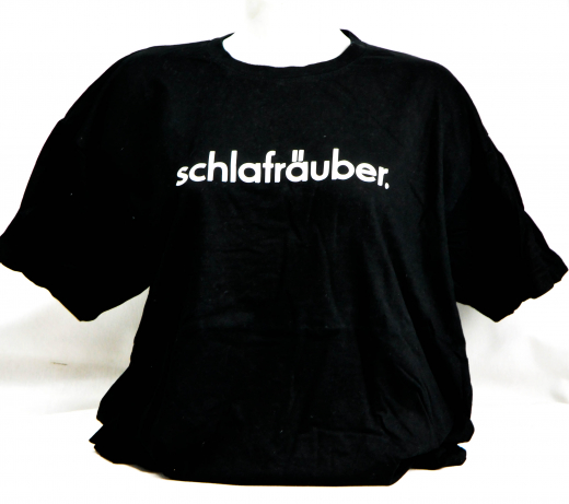 Fritz Cola, T-Shirt, Werbeshirt Schlafräuber Logo vorne schwarze Ausführung Women Gr. XL