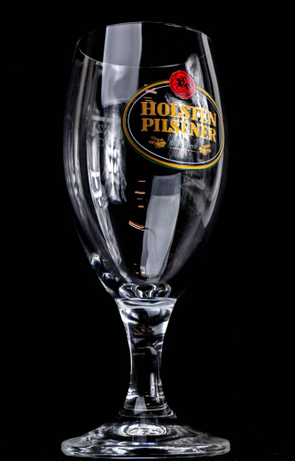 Holsten Pilsener Bier, Glas / Gläser Pokalglas, Bierglas, 0,2l Kräftig herb