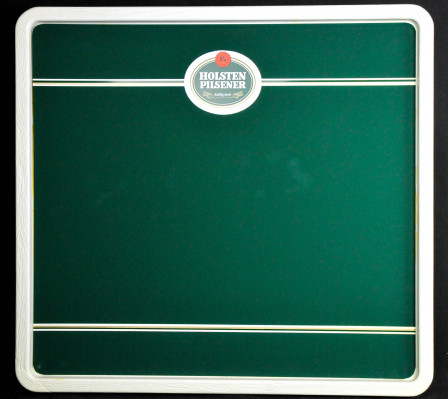 Holsten Pilsener, Kreidetafel, Schreibtafel, grüne Ausführung, kräftig-herb