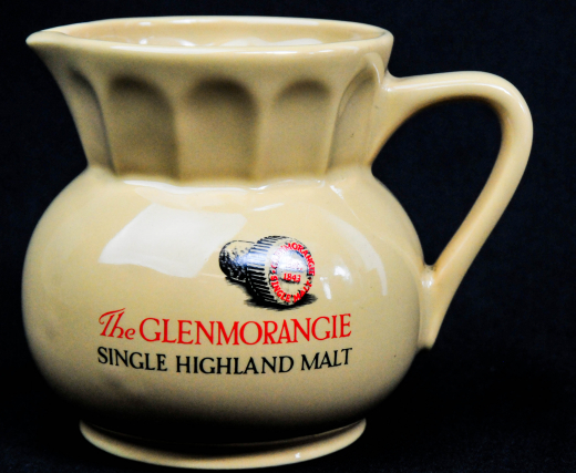 The Glenmorangie Whisky, Pitcher, Wasserkaraffe beige