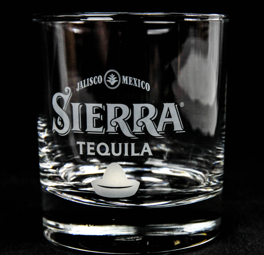 Sierra Tequila, Tumbler, Tequila Glas, dicker Boden Jalisco Mexico