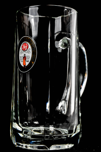 Brinkhoffs Bier, Glas / Gläser Bierkrug, Bierseidel, Bierglas, 0,4l Reliefschliff Fidenza