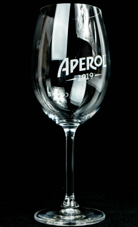 Aperol Spritz, Glas / Gläser Stielglas, Ballonglas Schriftzug Aperol 1919, 4cl