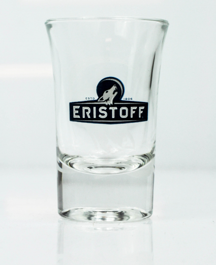 Eristoff Vodka, Shot Glas, Gläser, Stamper, Kurzer