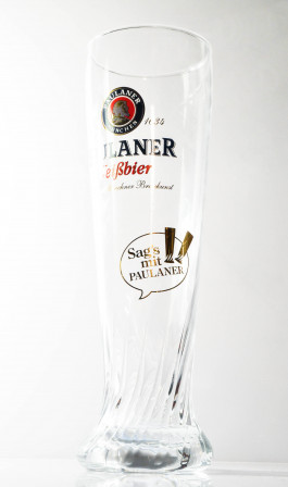 Paulaner Weissbier, Glas / Gläser Das sprechende Sound Glas 0,5l, Limitierte Edition