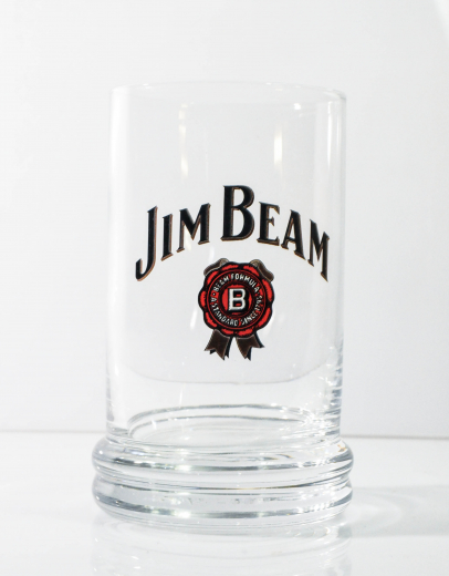 Jim Beam Glas / Gläser, Tumbler, Street Whisky 2. Edition, Seltene Ausführung