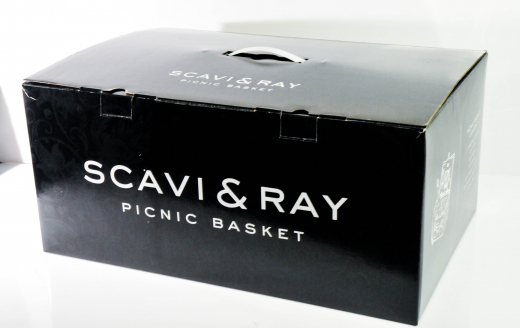 Scavi & Ray Prosecco, 2 Personen Picknickkorb Picnic Basket 13 teilig