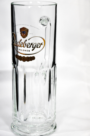 Radeberger Pilsener Glas / Gläser, Bierglas / Biergläser Maximilian Seidel 0,4l