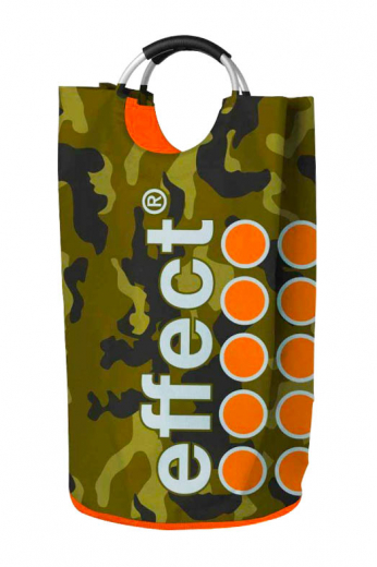 Effect Energy, Umwelt Pfandtasche, Wäschesammler Edelstahlgriffe Camouflage