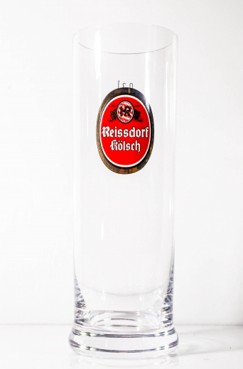 Reissdorf Kölsch Bier, Stangen Glas, Bierglas, Altbierglas 0,3l