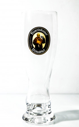 Franziskaner Weissbier, Minibierglas, Empfangsglas, Schnapsglas 0,1l, Rarität!!