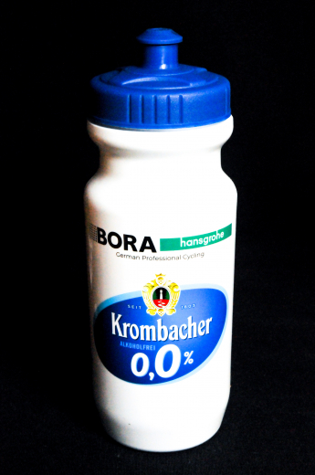Krombacher Bier, 0,0% Trinkflasche, Fahrradflasche Bora-Hansgrohe 500ml