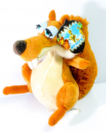 Original Plüschtier, Kuscheltier aus dem Film Ice Age 3 Scrat