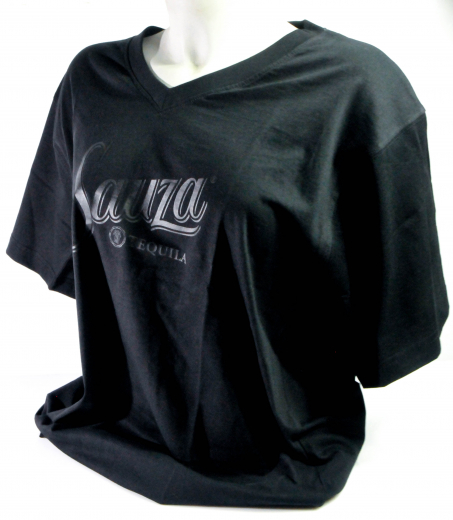 Sauza Tequila, T-Shirt, Men, Gr. XL, Sauza Tequila Full Logo vorne/hinten, schwarz