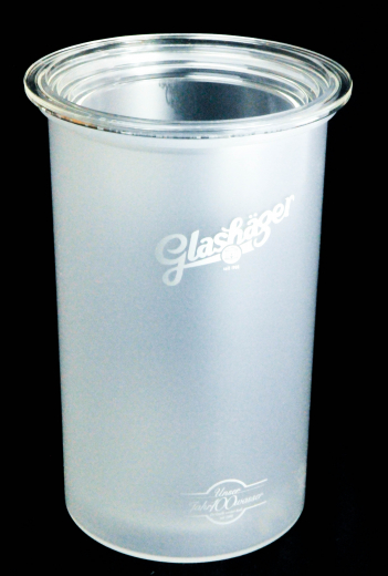 Glashäger Wasser, Doppelwandiger Acryl Flaschenkühler für 0,7l und 1,0l