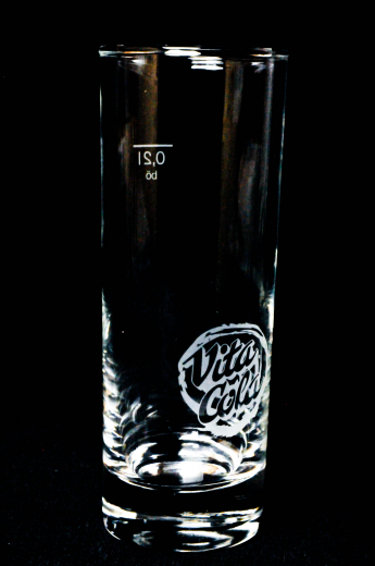 Vita Cola, Longdrinkglas, Stange, Colaglas 0,2l weiß satiniert