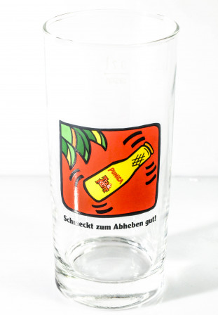 Punica Fruchtsaft, Saftglas, Longdrinkglas 0,2l 80er Jahre Zum Abheben Sammelglas