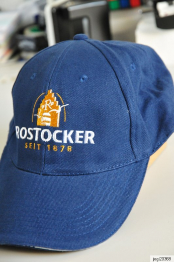 Rostocker Bier Cap, Baseballcap, Mütze, Schirmmütze, blau