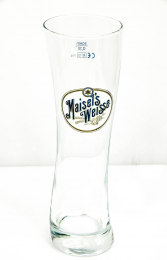 Maisels Weisse Glas / Gläser, Weissbierglas, Weizenbierglas, Designglas, 0,3l