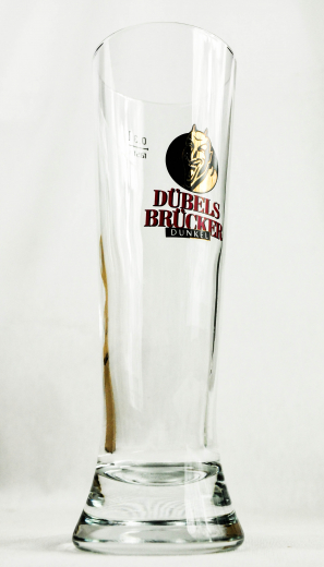 Dübelsbrücker Dunkel Glas / Gläser - Bierglas / Biergläser, Stange 0,3l,