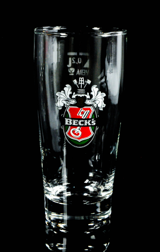 Becks Bier, 80er Jahre Bierglas, Willi Glas 0,2l