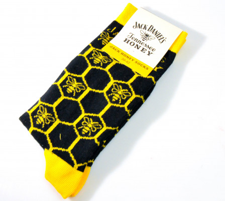 Jack Daniels Whisky, Tennessee Honey Socken, Strümpfe Jack Honey Socks 39-42