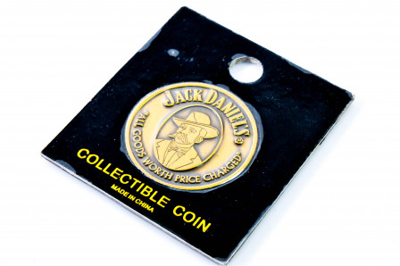 Jack Daniels Whisky, Salloon Tokken, Collectible Coin, 5 Dollar, Sammelmümze