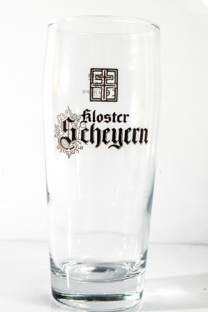 Kloster Scheyern Bier, Glas / Gläser Bierglas, Biergläser, Willibecher 0,5l