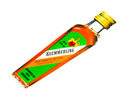 Kuemmerling liqueur, sticker, sticker, advertising sticker bottle